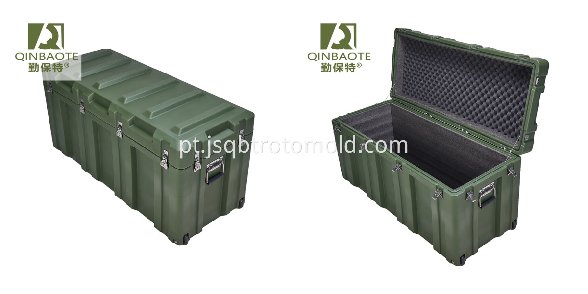 Large safety rotomolding case